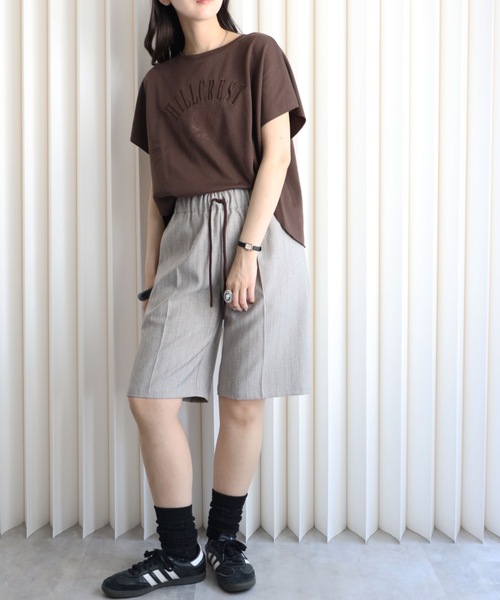 model：164cm. 着用サイズ：FREE