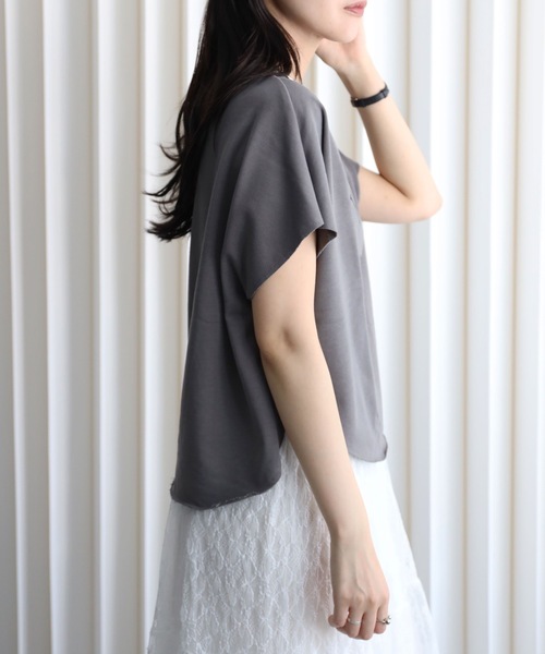 model：164cm. 着用サイズ：FREE