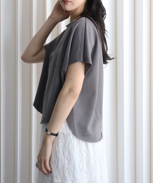 model：164cm. 着用サイズ：FREE