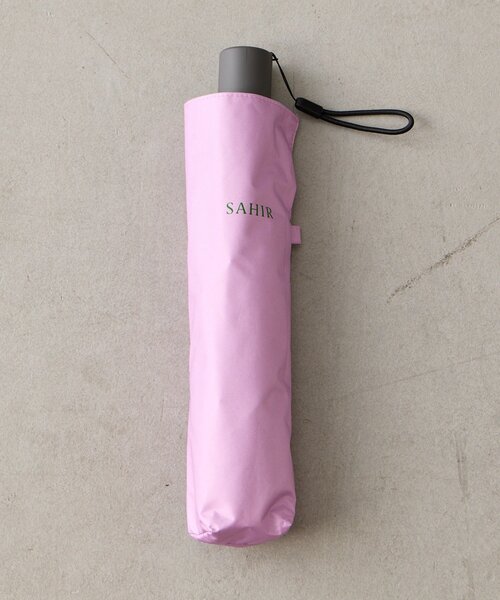 BIRTHDAY BAR（バースデイバー）の「【SAHIR サヒール】　晴雨兼用自動開閉折り畳み傘（折りたたみ傘・レディース・ホワイト/ピンク/ブルー・0）」の5枚目の写真