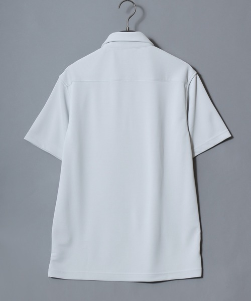 ANPAS(アンパス)の「Sweat-Concealing Polo Shirt / フレッシュテック 汗染み防止カノコポロシャツ 汗隠し/透けにくい/UV対策/接触冷感/ドライ メンズ ビジカジ(ポロシャツ・メンズ・グレー/ブラック/ネイビー/ホワイト・LL/L/M)」の19枚目の写真