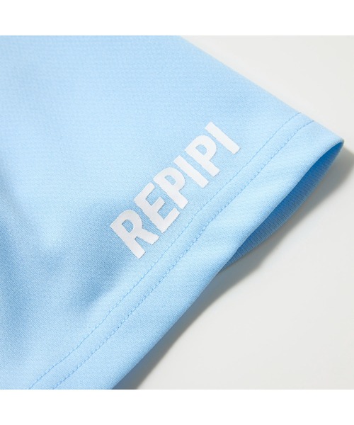 repipi armario(レピピ アルマリオ)の「repipi armario レピピアルマリオ 半袖Tシャツ ナンバリング ゆったりシルエット メッシュ(Tシャツ/カットソー・キッズ・ホワイト/ブラック/サックスブルー・150cm/160cm/140cm)」の6枚目の写真