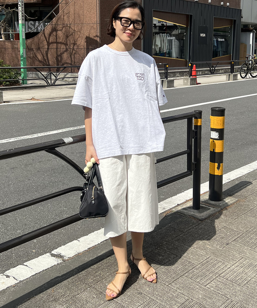 別注【CHAMPION*JOURNAL STANDARD by HOLIDAY】16s/1 Jersey T-SH（T