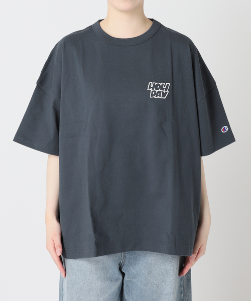 別注【CHAMPION*JOURNAL STANDARD by HOLIDAY】16s/1 Jersey T-SH（T