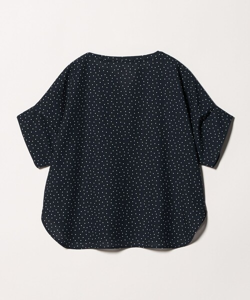 A DAY IN THE LIFE UNITED ARROWS(アデイインザライフユナイテッドアローズ)の「リネンライク プリント キーネック ドルマンブラウス <A DAY IN THE LIFE>(シャツ/ブラウス・レディース・ダークブラウン/ベージュ/ネイビー・FREE)」の12枚目の写真