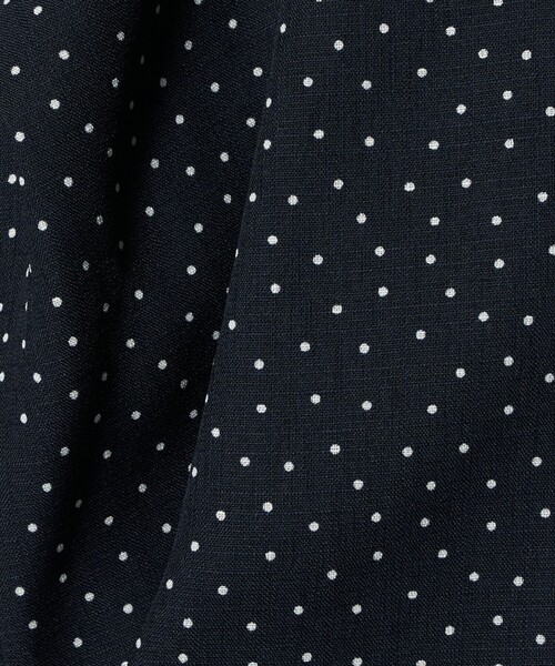 A DAY IN THE LIFE UNITED ARROWS(アデイインザライフユナイテッドアローズ)の「リネンライク プリント キーネック ドルマンブラウス <A DAY IN THE LIFE>(シャツ/ブラウス・レディース・ダークブラウン/ベージュ/ネイビー・FREE)」の16枚目の写真