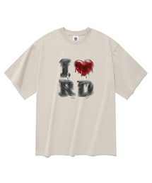 メルティングダウンラブ 半袖Tシャツ ベージュ