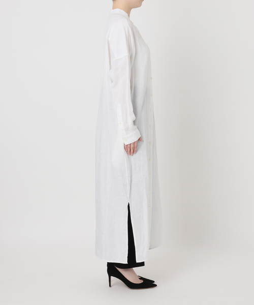 Deuxieme Classe(ドゥーズィエムクラス)の「*Linen ワンピース(ワンピース・レディース・カーキ/ブラウン/ホワイト・FREE)」の13枚目の写真