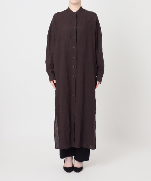 Deuxieme Classe(ドゥーズィエムクラス)の「*Linen ワンピース(ワンピース・レディース・カーキ/ブラウン/ホワイト・FREE)」の22枚目の写真