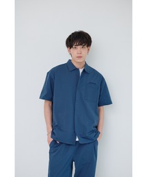 AIRWALK（エアウォーク）の「【AIRWALK/エアウォーク】カットツイルシャツ　半袖/開襟シャツ/カジュアル/セットアップ/メンズ/無地（Tシャツ/カットソー）」