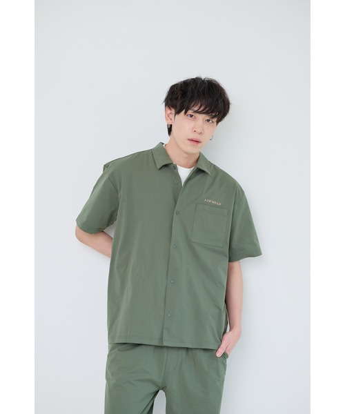 AIRWALK エアウォーク　セットアップ サイズ　L セール】【AIRWALK/エアウォーク】カットツイルシャツ 半袖/開襟シャツ
