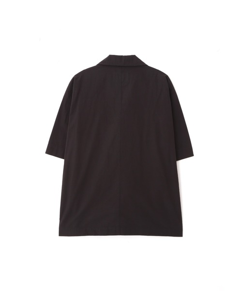 MHL.(エムエイチエル)の「SANDED COTTON LINEN(シャツ/ブラウス・メンズ・ブラック/スモークグレー・SMALL/MEDIUM/LARGE)」の5枚目の写真