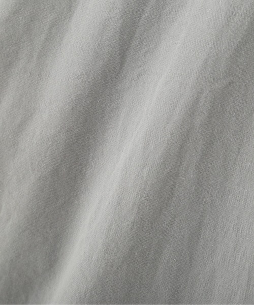 MHL.(エムエイチエル)の「SANDED COTTON LINEN(シャツ/ブラウス・メンズ・ブラック/スモークグレー・SMALL/MEDIUM/LARGE)」の10枚目の写真