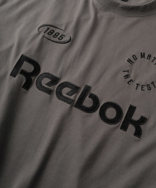 Reebok(リーボック)の「【77】【Reebok/リーボック】ブランドロゴ ドローコード付 ゲームTシャツ(Tシャツ/カットソー・メンズ・チャコールグレー/グレイッシュベージュ/ホワイト/ブラック・M/L)」の7枚目の写真