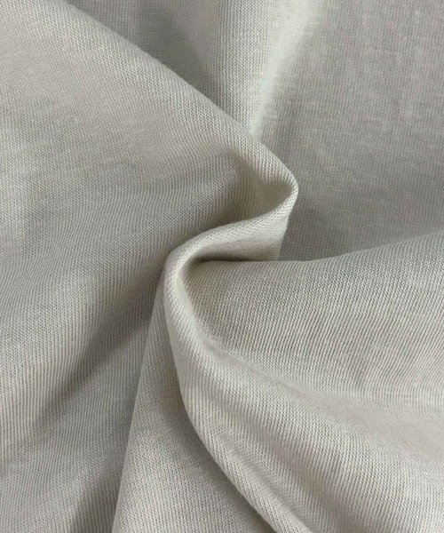 LOWO(ロワ)の「抜群の伸縮性!Vネックフレンチスリーブカットソー(Tシャツ/カットソー・レディース・ホワイト/モカ/ベージュ/グレー/ブラック・FREE)」の20枚目の写真