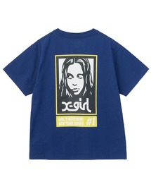 X-girl | COLORED BOX FACE S/S TEE(Tシャツ/カットソー)