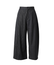 Ruze（ルゼ）の「Asymmetry denim docking PT/アシンメトリーデニムドッキングパンツ（デニムパンツ）」