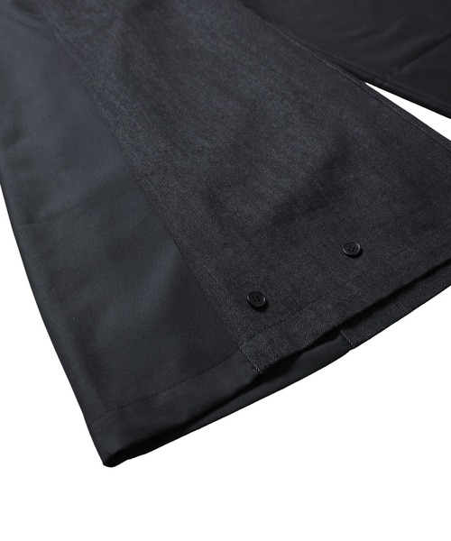 Ruze(ルゼ)の「Asymmetry denim docking PT/アシンメトリーデニムドッキングパンツ(デニムパンツ・メンズ・ブラック・MEDIUM/LARGE)」の6枚目の写真