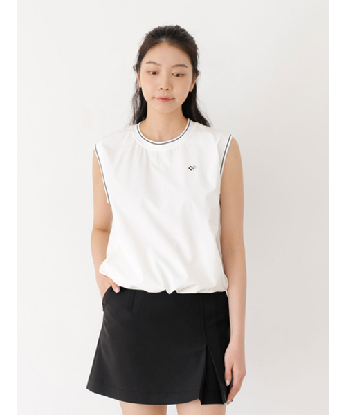 NITINA（ニティナ）の「シャーリングベスト WH（ベスト・レディース・ホワイト・SMALL/MEDIUM）」の2枚目の写真