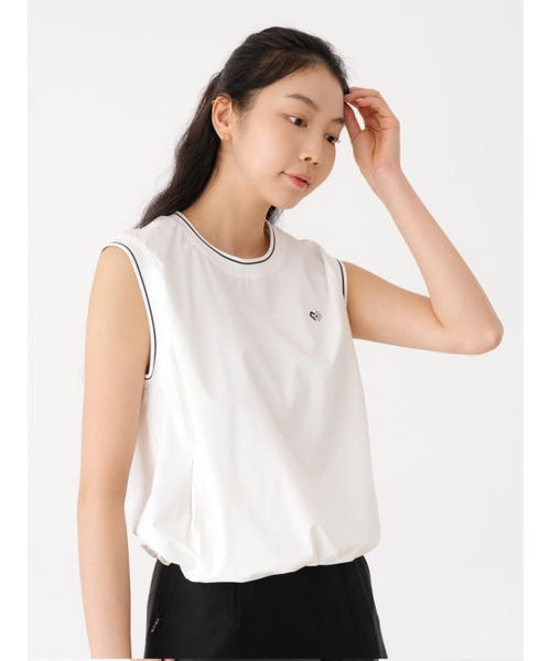 NITINA（ニティナ）の「シャーリングベスト WH（ベスト・レディース・ホワイト・SMALL/MEDIUM）」の3枚目の写真