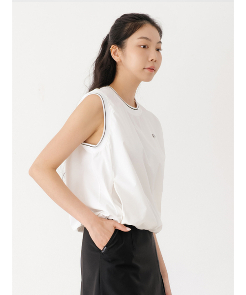 NITINA（ニティナ）の「シャーリングベスト WH（ベスト・レディース・ホワイト・SMALL/MEDIUM）」の5枚目の写真