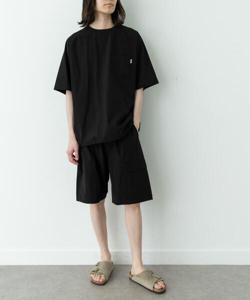 URBAN RESEARCH Sonny Label(アーバンリサーチサニーレーベル)の「BREEZE FIT クルーネックTシャツ(Tシャツ/カットソー・メンズ・ブラック/チャコールグレー/ネイビー・MEDIUM/LARGE/X-LARGE)」の4枚目の写真