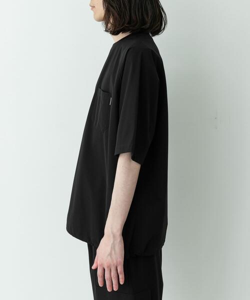 URBAN RESEARCH Sonny Label(アーバンリサーチサニーレーベル)の「BREEZE FIT クルーネックTシャツ(Tシャツ/カットソー・メンズ・ブラック/チャコールグレー/ネイビー・MEDIUM/LARGE/X-LARGE)」の6枚目の写真