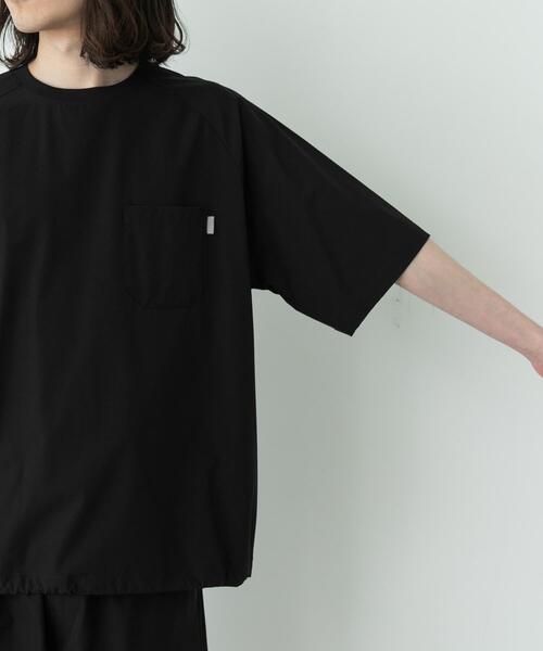 URBAN RESEARCH Sonny Label(アーバンリサーチサニーレーベル)の「BREEZE FIT クルーネックTシャツ(Tシャツ/カットソー・メンズ・ブラック/チャコールグレー/ネイビー・MEDIUM/LARGE/X-LARGE)」の8枚目の写真