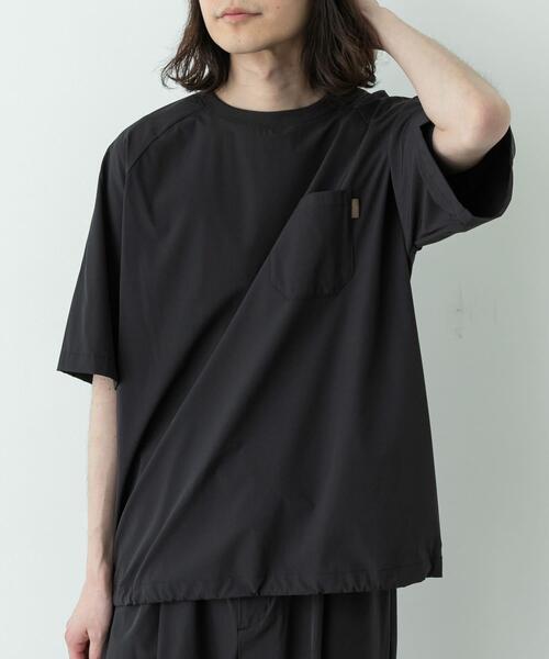 URBAN RESEARCH Sonny Label(アーバンリサーチサニーレーベル)の「『接触冷感』『速乾』BREEZE FIT クルーネックTシャツ(Tシャツ/カットソー・メンズ・ブラック/チャコールグレー/ネイビー・MEDIUM/LARGE/X-LARGE)」の15枚目の写真