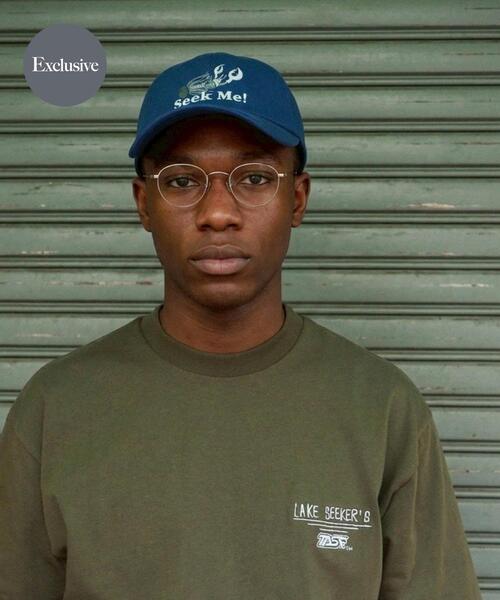 URBAN RESEARCH(アーバンリサーチ)の「『別注』TASF×LAKE SEEKERS SEEK ME! CAP(キャップ・メンズ・ブラック/ネイビー・FREE)」の1枚目の写真