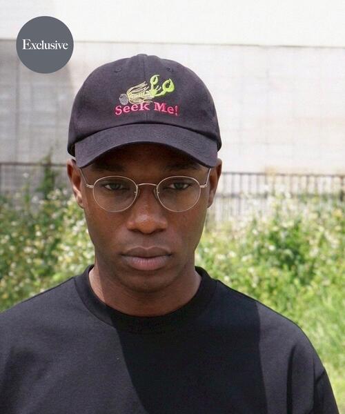 URBAN RESEARCH(アーバンリサーチ)の「『別注』TASF×LAKE SEEKERS SEEK ME! CAP(キャップ・メンズ・ブラック/ネイビー・FREE)」の2枚目の写真