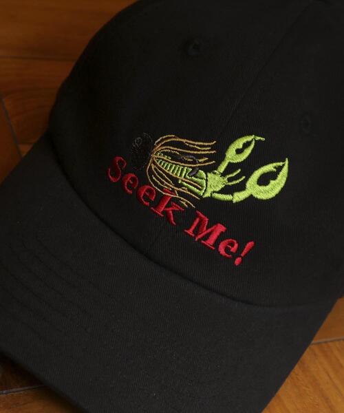 URBAN RESEARCH(アーバンリサーチ)の「『別注』TASF×LAKE SEEKERS SEEK ME! CAP(キャップ・メンズ・ブラック/ネイビー・FREE)」の18枚目の写真