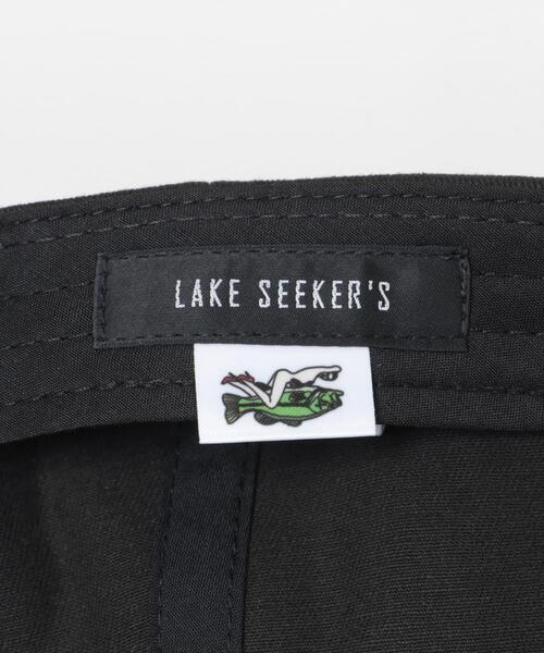 URBAN RESEARCH(アーバンリサーチ)の「『別注』TASF×LAKE SEEKERS SEEK ME! CAP(キャップ・メンズ・ブラック/ネイビー・FREE)」の3枚目の写真