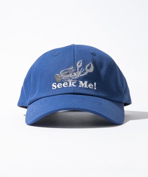 URBAN RESEARCH(アーバンリサーチ)の「『別注』TASF×LAKE SEEKERS SEEK ME! CAP(キャップ・メンズ・ブラック/ネイビー・FREE)」の5枚目の写真