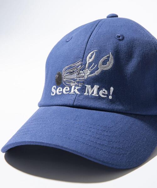 URBAN RESEARCH(アーバンリサーチ)の「『別注』TASF×LAKE SEEKERS SEEK ME! CAP(キャップ・メンズ・ブラック/ネイビー・FREE)」の6枚目の写真