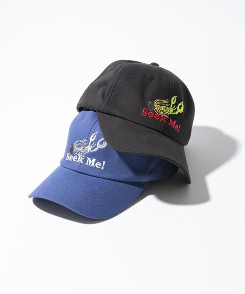 URBAN RESEARCH(アーバンリサーチ)の「『別注』TASF×LAKE SEEKERS SEEK ME! CAP(キャップ・メンズ・ブラック/ネイビー・FREE)」の9枚目の写真