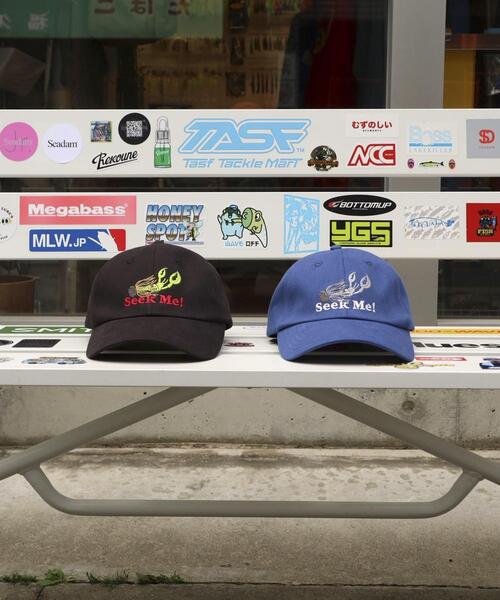 URBAN RESEARCH(アーバンリサーチ)の「『別注』TASF×LAKE SEEKERS SEEK ME! CAP(キャップ・メンズ・ブラック/ネイビー・FREE)」の11枚目の写真