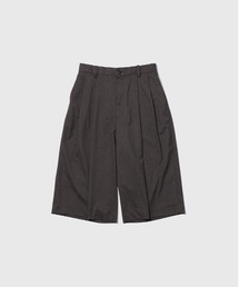 ストライプワイドショートパンツ