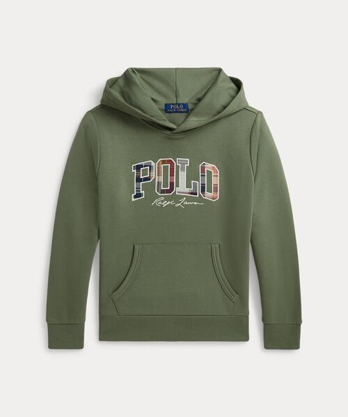 POLO RALPH LAUREN CHILDRENSWEAR(ポロ ラルフ ローレン チルドレンズウェア)の「マドラスロゴ テリー フーディ(パーカー・キッズ・グリーン・L/M/S)」の1枚目の写真