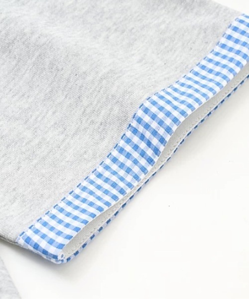 U:UME(ユーム)の「Plaid Docking Polo Shirt(ポロシャツ・メンズ・グレー/ネイビー/ブラック・XX-LARGE/X-LARGE/LARGE/MEDIUM)」の6枚目の写真