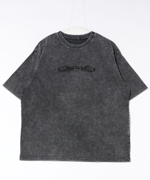 8(eight)(エイト)の「エンジェル刺繍加工Tシャツ(Tシャツ/カットソー・メンズ・ホワイト/ピンク/チャコール・MEDIUM/LARGE)」の2枚目の写真