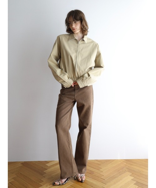 miies miim(ミーエスミーム)の「reversible short blouson(ブルゾン・レディース・ベージュ/ピンク・FREE)」の20枚目の写真