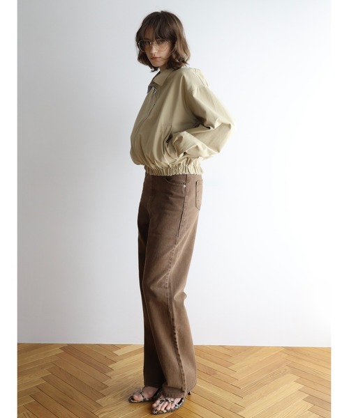 miies miim(ミーエスミーム)の「reversible short blouson(ブルゾン・レディース・ベージュ/ピンク・FREE)」の18枚目の写真