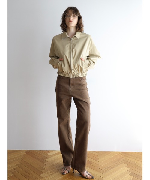 miies miim(ミーエスミーム)の「reversible short blouson(ブルゾン・レディース・ベージュ/ピンク・FREE)」の16枚目の写真