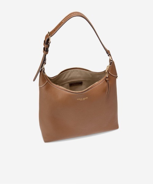COLE HAAN（コールハーン）の「フローレンス スモール ホーボー womens（ショルダーバッグ・レディース・ブラウン・OSFA）」の4枚目の写真