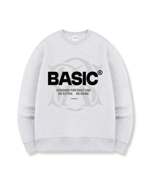 BASIC LABEL（ベーシックラベル）の「Base Label Oversized Sweatshirt 5 Color [BLBM_1002]（スウェット）」