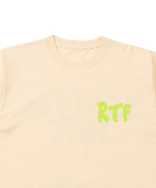 RULE THE FATE（ルールザフェイト）の「RTF FLUFFY TEE/フラッフィーTシャツ（Tシャツ/カットソー・メンズ・ベージュ/ブラック・2/1/0）」の8枚目の写真