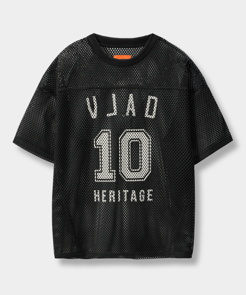 DIMITRI BLACK(ディミトリブラック)の「VLAD ターンオーバーアートワークロゴラグビーシャツ半袖Tシャツ_3 COLOR(Tシャツ/カットソー・レディース・ネイビー/ダークグレー/ブラック・LARGE/X-LARGE/MEDIUM)」の15枚目の写真