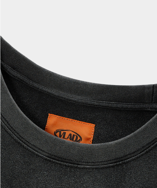 DIMITRI BLACK(ディミトリブラック)の「VLAD ターンオーバーアートワークロゴラグビーシャツ半袖Tシャツ_3 COLOR(Tシャツ/カットソー・レディース・ネイビー/ダークグレー/ブラック・LARGE/X-LARGE/MEDIUM)」の8枚目の写真