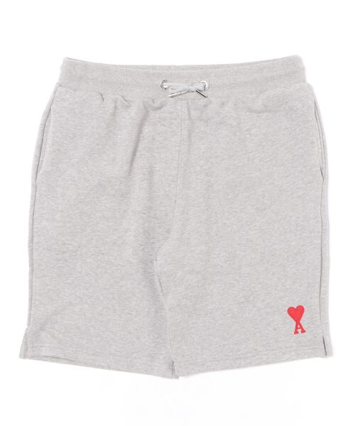 AMI Alexandre Mattiussi(アミアレクサンドルマテュッシ)の「【AMI PARIS】アミ パリス AMI DE COEUR Short Pantsトラックショーツ ハーフパンツ スウェットパンツ(スウェットパンツ・メンズ・ヘザーグレー/ブラック・M/L/XL)」の10枚目の写真